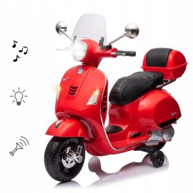 DJEČJI ELEKTRIČNI SKUTER VESPA GTS SUPER CRVENI