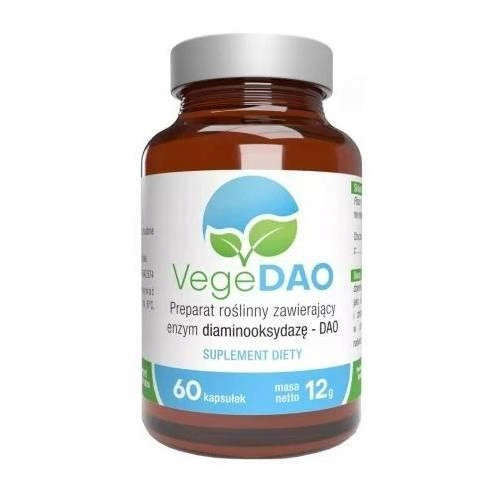 VegeDAO Enzimski Dodatak Prehrani s 60 Kapsula