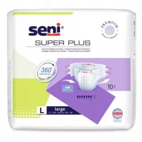 Seni Super Plus Pelene za odrasle L 10 kom