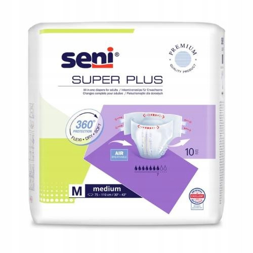 Pelene za odrasle Seni Super Plus M 10 komada