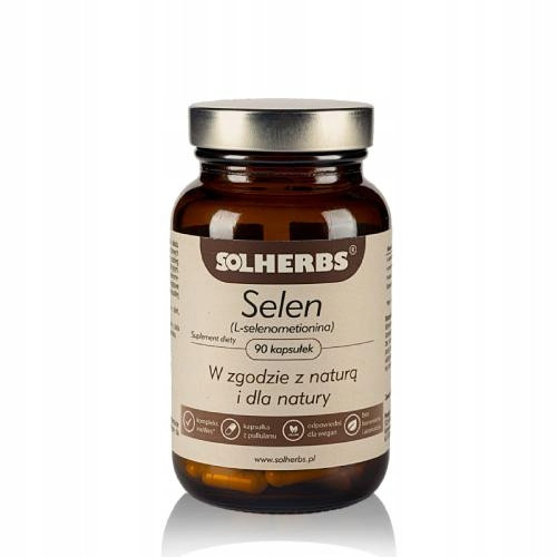 SOLHERBS Selen L-selenometionin 90 kapsula