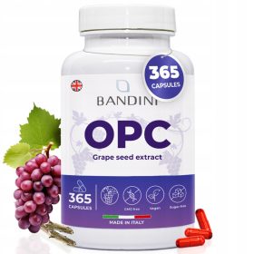   Ekstrakt sjemenki grožđa s visokim udjelom OPC i vitaminom C - 365 kapsula