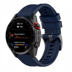 PAS SILIKON ZA GARMIN SATOVE 26 MM QUICK FIT NAVY BLUE