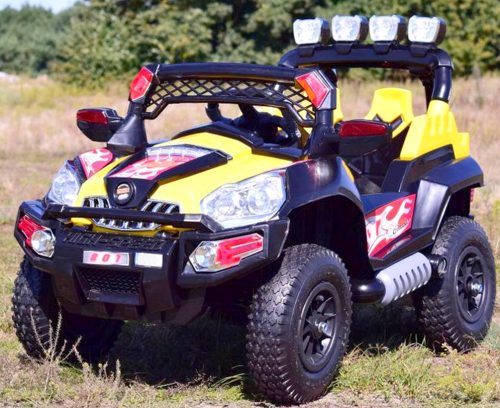 ELEKTRIČNI TERENSKI JEEP NAPUHANI KOTAČI 2x45W KLJUČ