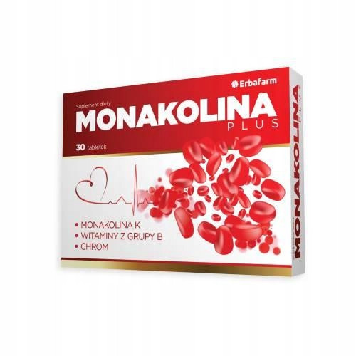 Monakolin Plus Plus, dodatak prehrani za normalnu razinu kolesterola, 30 tableta