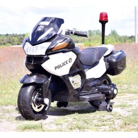   Električni dječji policijski motocikl s baterijom 12V, snage 90W i ključem