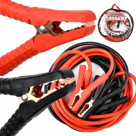   KABELI ZA PUNJENJE BATERIJE 2000A 4M 2x 4m 14mm2 ZA VOZILA/STROJEVE