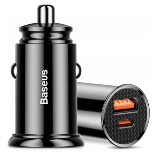 BASEUS SNAGA PD QC4.0 30W USB-C AUTO PUNJAČ