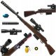 Karabin Snajperski Mauser z Lunetą i Laserem