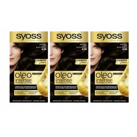    Syoss Oleo Intense boja za kosu bez amonijaka 2-10 Smeđa Crna x 3