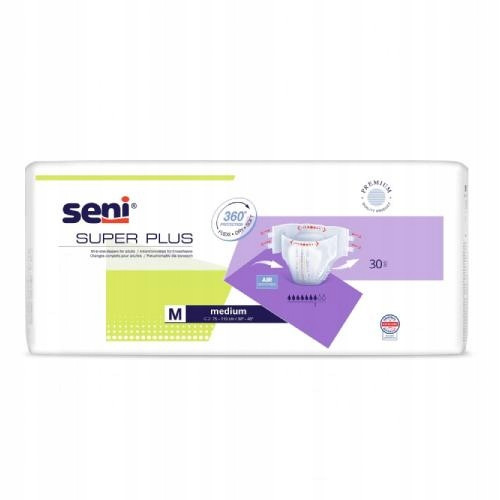 Seni Super Plus pelene za odrasle M 30 KOM