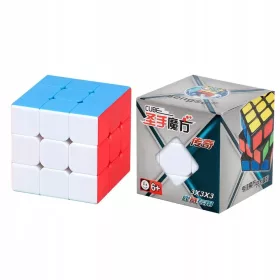    Originalna 3x3 Sengso Legend puzzle kocka bez naljepnica + stalak