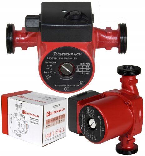 Cirkulacijska pumpa RÖHTENBACH RH 25-60/180