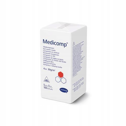 MEDICOMP 5cm x 5cm nesterilne komprese, 100 kom