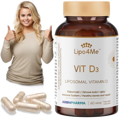 Lipo4Me™ Vit. D3 - Liposomalna Vitamin D u Veganskim Kapsulama (60 kom)