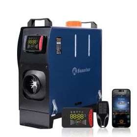   BENZIN PLIN GRIJAČ WEBASTO ULJNO PUHALO 8KW 12/24V BLUETOOTH LCD
