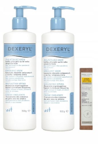  DEXERYL AZS set zaštitna krema za vrlo suhu kožu 500 g 2 kom