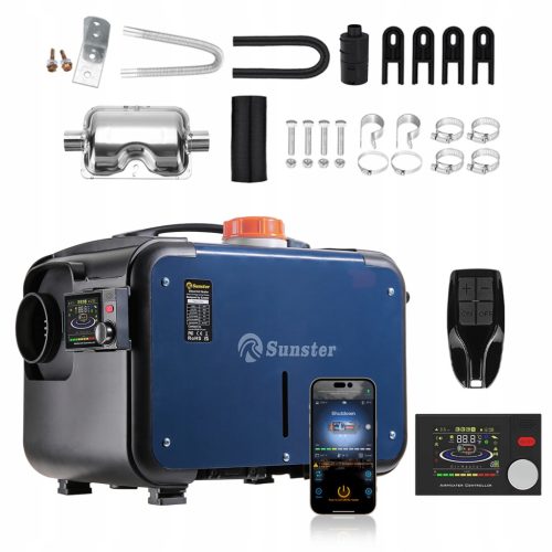 Grijanje ulja 8KW 12V 24V s Bluetooth WEBASTO