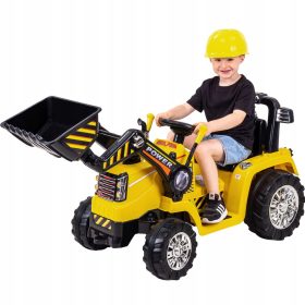    Dječji električni bager, 2x 25W motor, daljinsko upravljanje, LED, 12v kočnica
