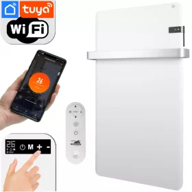   Električni panelni radijator WERTBERG IR 8.50 s daljinskim upravljačem Tuya WiFi + vješalica