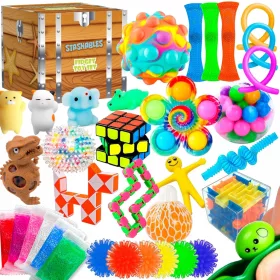    35X FIDGET SENZORNE IGRAČKE ANTISTRES IGRAČKE ZA DJECU SET