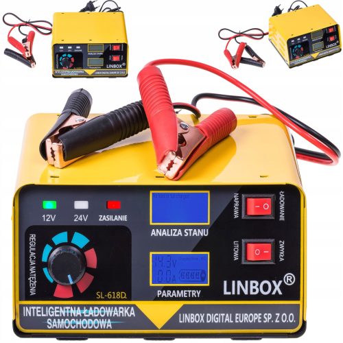  Inteligentni pulsni ispravljač akumulatora za automobile 24V / 12V 20A