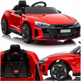    Dječji auto na akumulator AUDI RS E-TRON GT crveni 12V 7Ah 4x35W
