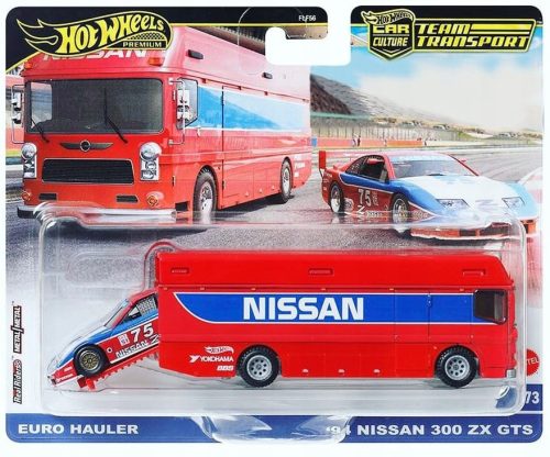 HOT WHEELS Timski prijevoz #73 - '94 Nissan 300 ZX GTS & Euro Hauler