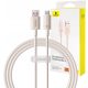 Baseus USB - USB tip C kabel 1 m ružičasti