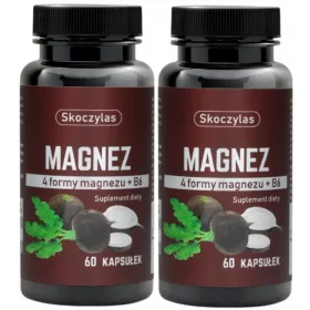   Magnez i Vitamin B6 u 4 oblika - 60 kapsula za smanjenje umora