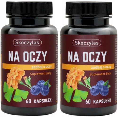 Kapsule za Oči s Ekstraktom Borovnice i Ginkga Bilobe - 2 x 60 kapsula