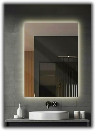  LED OGLEDALO 70x110 SVJETLJENO KUPAONSKO LED VODOOTPORNO LED 120 dioda
