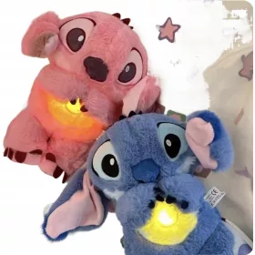    Pink Stitch, prozračna igračka za uspavljivanje, vidra, medvjedić za djecu