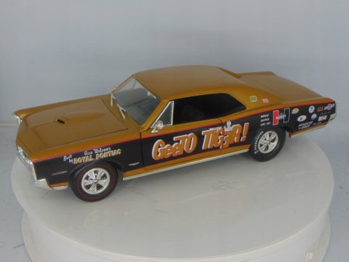 ERTL 1966 ACE WILSON GEETO TIGER PONTIAC GTO 1:18 DIE-CAST MODEL