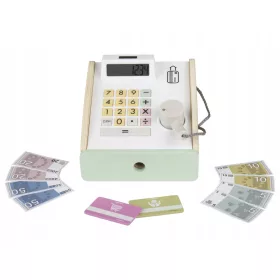  Drveni set za igranje trgovine - BLAGAJNA