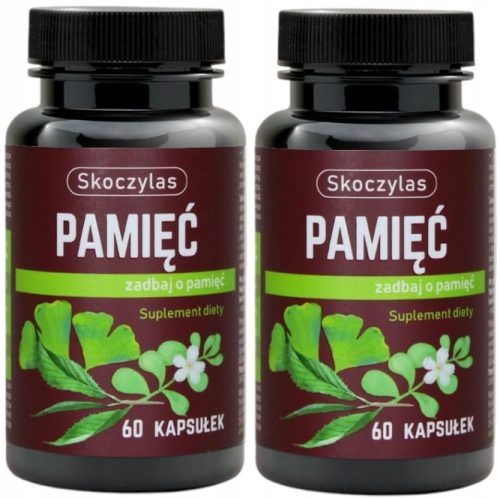 Kapsule za poboljšanje pamćenja i koncentracije - Ginkgo Biloba & Bacopa Monnieri
