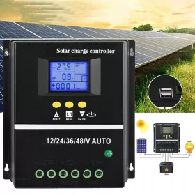    Regulator punjenja fotonaponske ploče od 60 A, solarni MPPT regulator