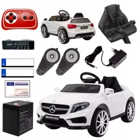    Mercedes GLA45 AMG bijeli auto na akumulator star godinu dana