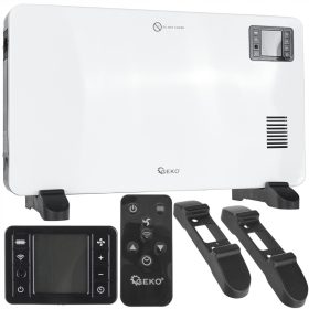 Geko Električni Konvektor Turbo Timer LCD WiFi 2300W bijeli