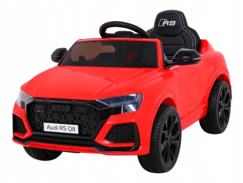 Audi RS Q8 Električni Automobil Crveni Daljinski Upravljač Free Start EVA LED MP3