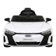 Audi Električni Automobil RS E-Tron GT Bijeli Daljinski Upravljač 4x4 Baterija Radio MP3 LED