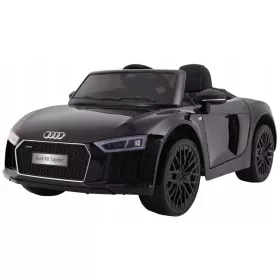    Baterijski Audi R8 Spyder crni daljinski upravljač EVA Free Start Radio