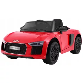   Audi R8 Spyder crveni električni automobil s daljinskim upravljačem i MP3 playerom
