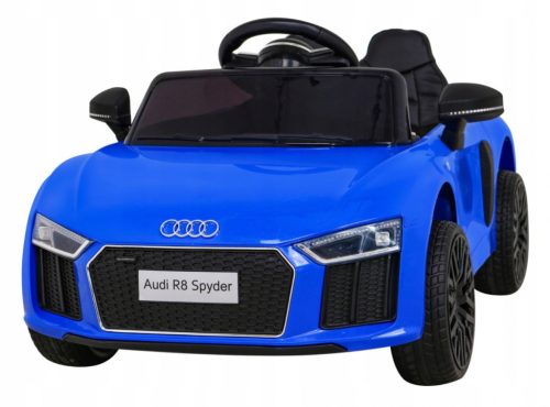 Luksuzni Audi R8 Električni Automobil za Djecu Plavi + Daljinski Upravljač + EVA Gume + Besplatno Pokretanje + MP3