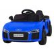 Luksuzni Audi R8 Električni Automobil za Djecu Plavi + Daljinski Upravljač + EVA Gume + Besplatno Pokretanje + MP3