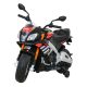 APRILIA TUONO V4 DJEČJI ELEKTRIČNI MOTOCIKL, CRNI + MP3 PLAYER + EVA KOTAČI