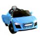  Automobil na baterije s 2 motora, daljinskim upravljačem, glazbom CAR-SX-2-BLUE