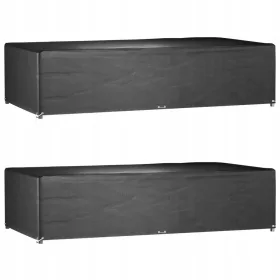   Vodootporne UV stabilne navlake za vrtni namještaj, 2 komada, 315x160x75 cm