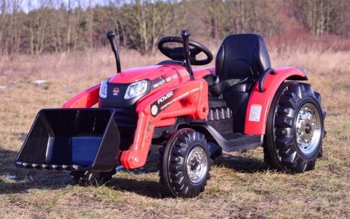  ELEKTRIČNI TRAKTOR POKRETNA ŽLICA DALJINSKI 12V 2x45W