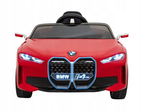 Autić igračka BMW i4 na baterije Crvena + Besplatni Start + EVA + Ekološka koža